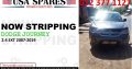 Dodge Journey 2.4 SXT 2007-19 stripping for used parts