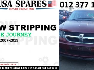 Dodge Journey 2.7 SXT 2007-19 stripping for used parts