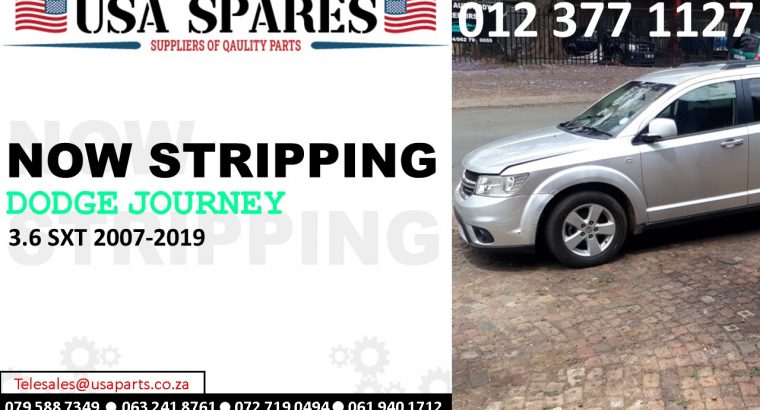 Dodge Journey 3.6 SXT 2007-19 stripping for used parts