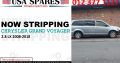 Chrysler Grand Voyager 2.8 LX 2008-18 stripping for used parts