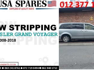 Chrysler Grand Voyager 2.8 LX 2008-18 stripping for used parts