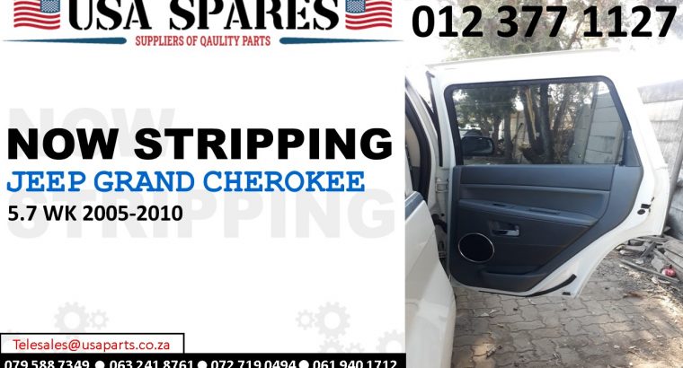 Jeep Grand Cherokee 5.7 WK 2005-10 stripping for used spares