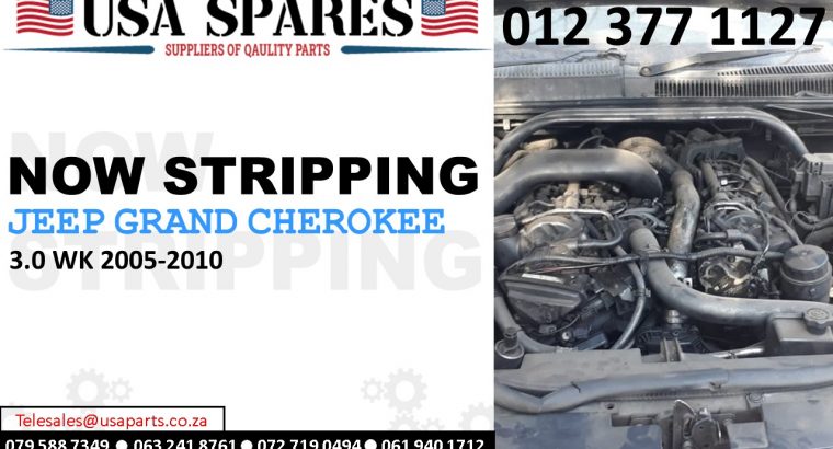 Jeep Grand Cherokee 3.0 WK 2005-10 stripping for used spares