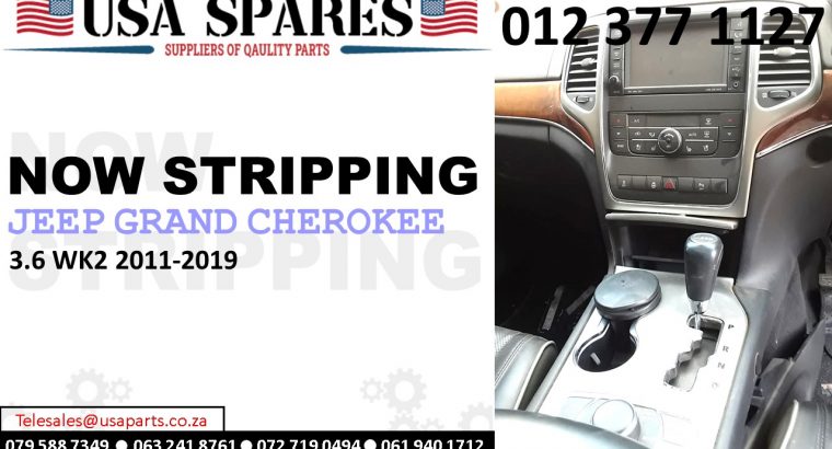 Jeep Grand Cherokee 3.6 WK2 2011-19 stripping for used parts