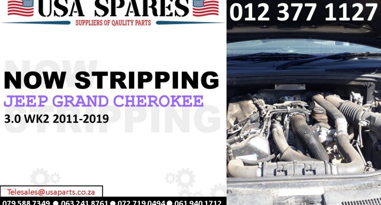 Jeep Grand Cherokee 3.0 WK2 2011-19 stripping for used parts