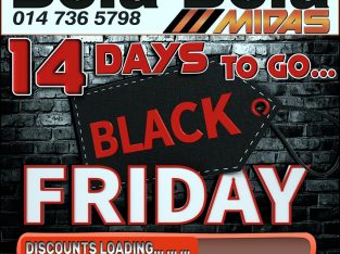 BLACK FRIDAY ONLY 14 DAYS TO GO!
