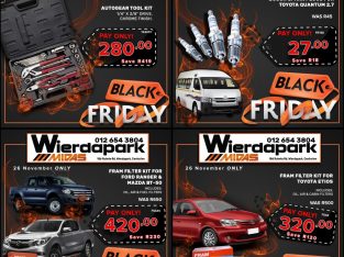 BLACK FRIDAY DEALS!