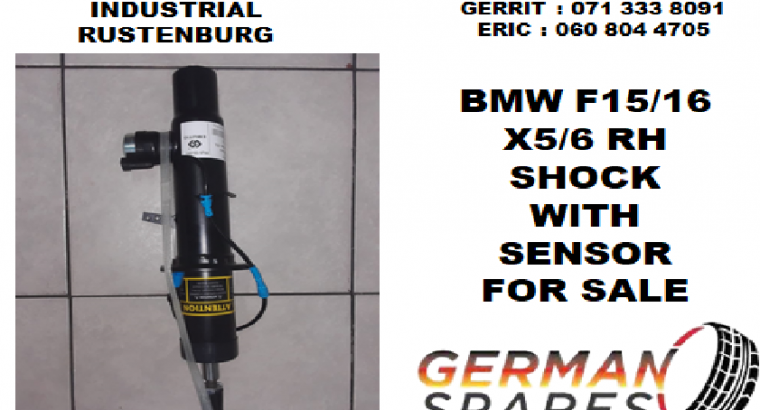 Bmw F15/16 X5/6 RH shock with sensor for sale