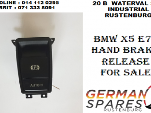 Bmw X5 E70 HAND BRAKE RELEASE FOR SALE