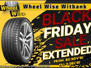 BLACK FRIDAY SALE EXTENDED from 20 November – 4 December 2021!