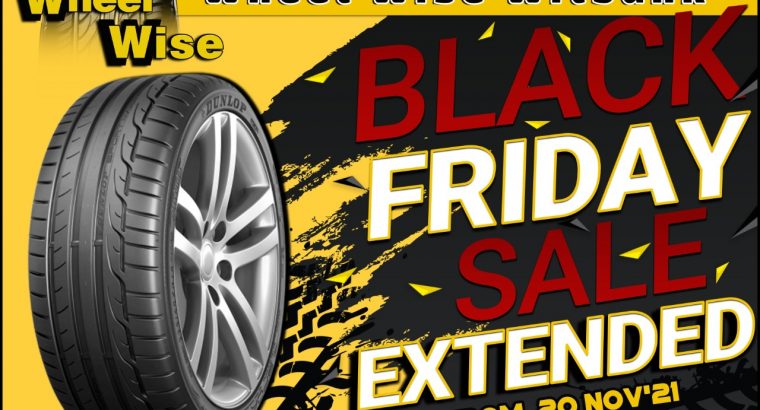 BLACK FRIDAY SALE EXTENDED from 20 November – 4 December 2021!