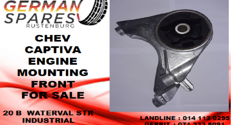 Chev Captiva engine mounting front for sale