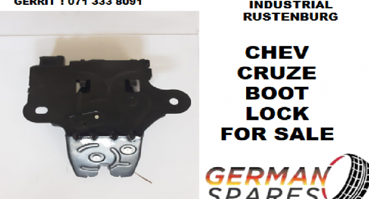 Chev Cruze boot lock for sale