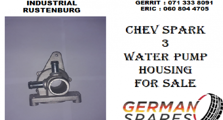 Chev Spark 3 water pump housing for sale