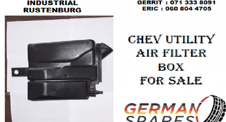 Chev Utility air filter box for sale