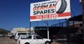 Selling of new and second hand spares and cars