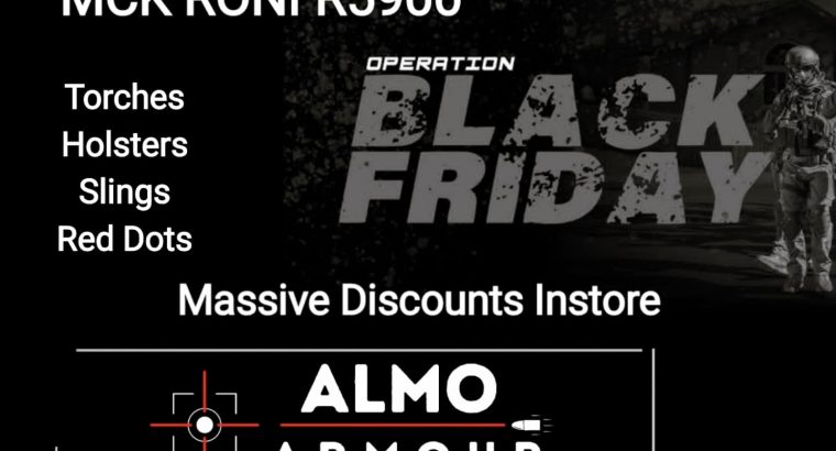 Almo Armour Black Friday Specials