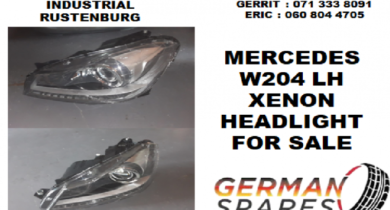 New Mercedes W204 LH Xenon headlight for sale