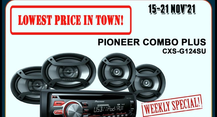 Pioneer Combo Plus ONLY R2275 at Midas Bela Bela!