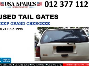 Jeep Grand Cherokee 4.0 ZJ 1992-98 used tail gates or sale
