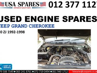 Jeep Grand Cherokee 4.0 ZJ 1992-98 used petrol engine spares