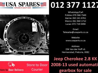 Jeep Cherokee 2.8 KK 2008-13 used auto gearbox for sale