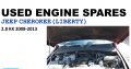 Jeep Cherokee 2.8 KK 2008-13 used diesel engine spares for sale