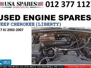 Jeep Cherokee 3.7 KJ 2002-07 used petrol engine spares for sale