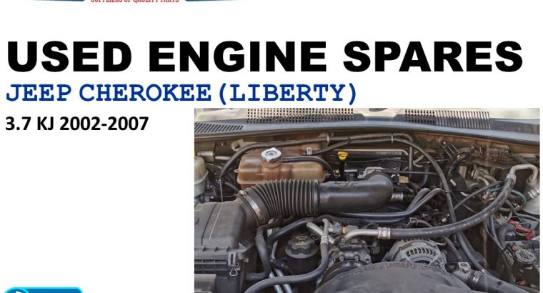 Jeep Cherokee 3.7 KJ 2002-07 used petrol engine spares for sale