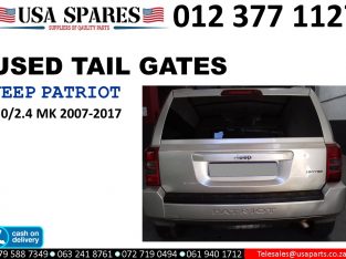 Jeep Patriot 2.0/2.4 MK 2007-17 used tailgates for sale