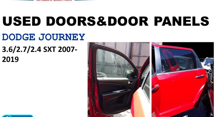 Dodge Journey 3.6/2.7/2.4 SXT 2007-19 used doors for sale