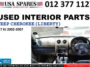 Jeep Cherokee 3.7/2.8/2.52/2.4 KJ 2002-07 used interior parts