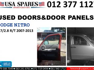 Dodge Nitro 3.7/2.8 SXT 2007-13 used doors for sale