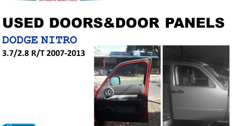 Dodge Nitro 3.7/2.8 SXT 2007-13 used doors for sale