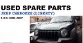 Jeep Cherokee 2.4 KJ manual 2002-07 petrol used parts for sale