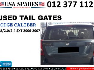 Dodge Caliber 1.8/2.0/2.4 SXT 2006-13 used tailgates for sale