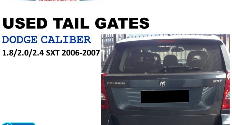 Dodge Caliber 1.8/2.0/2.4 SXT 2006-13 used tailgates for sale
