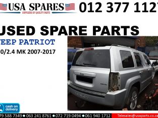 Jeep Patriot 2.4 MK manual 2007-17 petrol used parts for sale