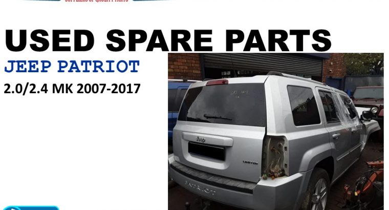 Jeep Patriot 2.4 MK manual 2007-17 petrol used parts for sale
