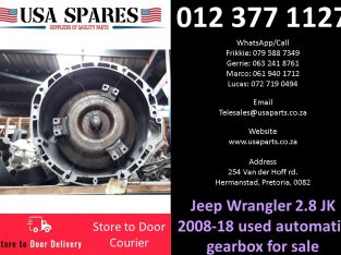 Jeep Wrangler 2.8 JK 2008-18 used auto gearbox for sale