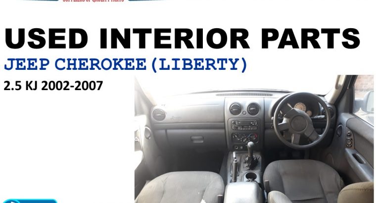 Jeep Cherokee 3.7/2.8/2.52/2.4 KJ 2002-07 used interior parts