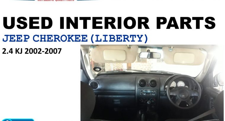 Jeep Cherokee 3.7/2.8/2.52/2.4 KJ 2002-07 used interior parts