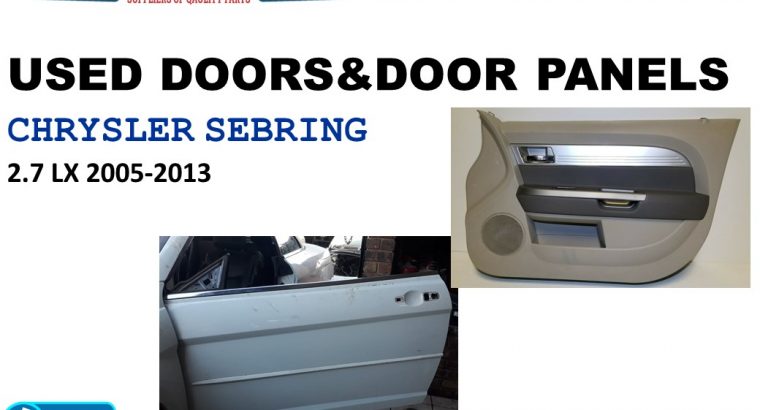 Chrysler Sebring 2.7/2.4 LX 2005-13 used doors for sale