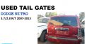 Dodge Nitro 3.7/2.8 SXT 2007-13 used tailgates for sale
