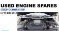 Jeep Commander 5.7 XK 2006-10 used petrol engine spares for sale
