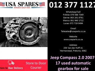 Jeep Compass 2.0/2.4 MK 2007-17 used auto gearbox for sale