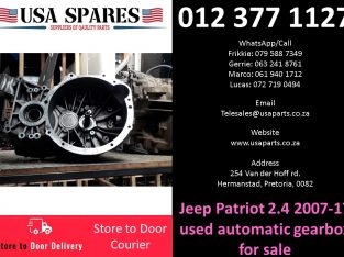 Jeep Patriot 2.4 MK 2007-17 used automatic gearbox for sale