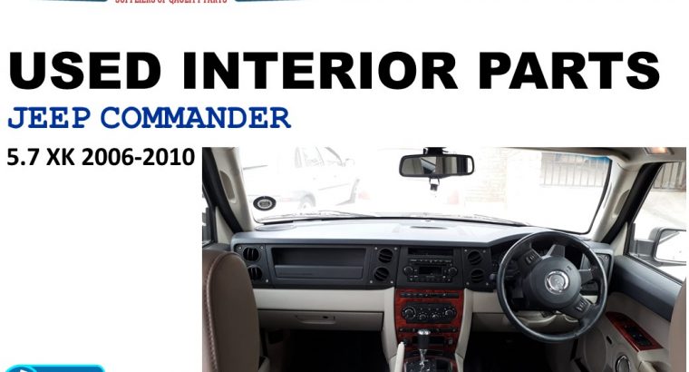 Jeep Commander 3.0/5.7 XK 2006-10 used interior parts for sale