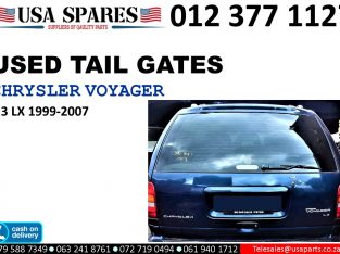 Chrysler Voyager 3.3 LX 1999-07 used tailgates for sale