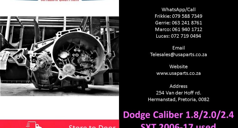 Dodge Caliber 1.8/2.0/2.4 SXT 2006-17 used auto gearbox for sale